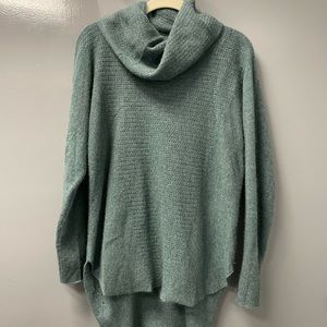 Cynthia Rowley Sage Cowl Cashmere Sweater Size Small